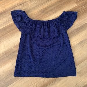 Lilly Pulitzer LA Fortuna Lace Top